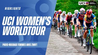 Велоспорт Paris-Roubaix Femmes avec Zwift Highlights | 2024 UCI Women's WorldTour