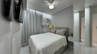 Apartamento com 2 dormitórios à venda, 45 m² - Areia Branca - Santos/SP