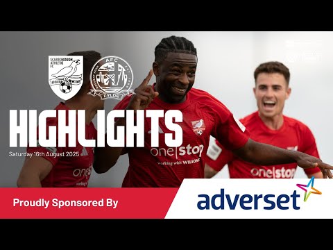 Scarborough 2 v 1 AFC Fylde  - Vanarama National League North - August 2025