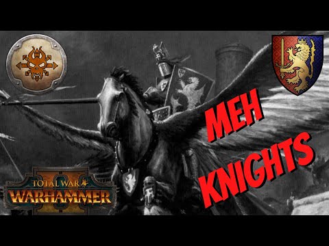 Pegasus Knights Are Just BAD. Norsca Vs Bretonnia. Total War Warhammer 2, Multiplayer