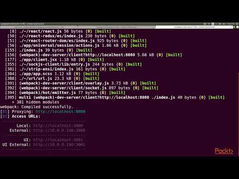 Redux – End to End Client Side Routing with React Router | packtpub com