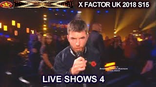 Anthony Russell “Eye Of The Tiger” COMES OUT BOXING & PERFECT SONG  | Live Show 4 X Factor UK 2018