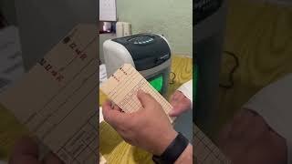 Reloj checador NT2100 tarjetas T2