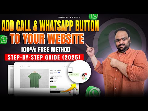 How to Change Call Us  WhatsApp Number in Your PHP  HTML Website and Simple 2025 Tutorial
