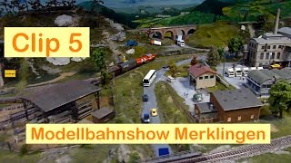 preview picture of video 'Modellbahn Merklingen #5: Impressionen vom Betrieb'