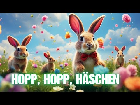 Hopp, Hopp, Häschen 🐰 | Fröhlicher Tanz & Mitmach-Lied für Kinder