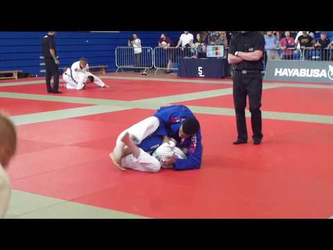 David Cartwright-Khoza vs Reece Doran - IBJJF British National 2017 - Blue Adult - Medium-Heavy