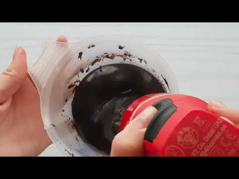 Mango mousse cake trailer