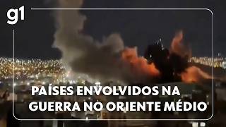 Guerra no Oriente Médio entra no sétimo dia; veja quais países estão envolvidos no conflito