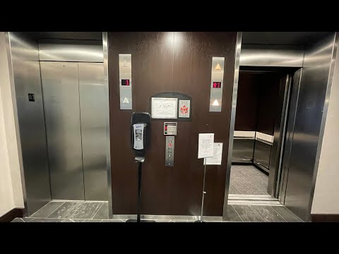 (EPIC MOTOR) Modernized Montgomery Traction Elevators @ One Corporate Center II in Edina, MN