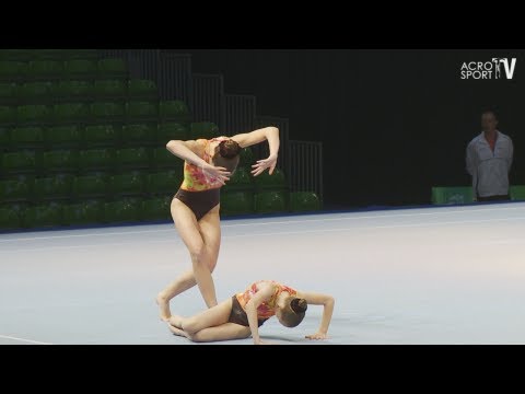 Sachsenpokal Riesa 2012 Age Group Dynamic Women`s Pair Germany, Jördis Leppuhner, Tanja Scholte