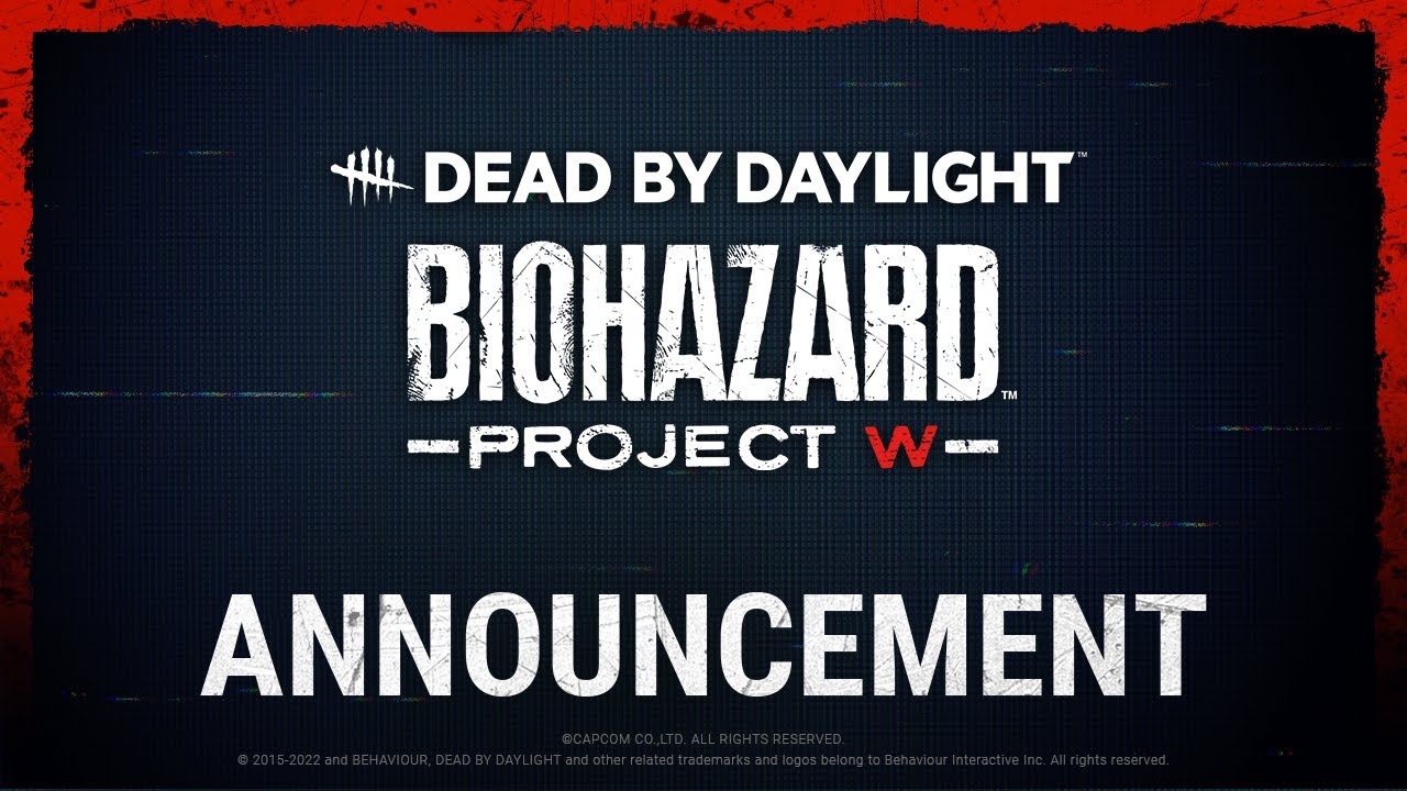 『Dead by Daylight』:「バイオハザード: プロジェクトW」アナウンストレーラー