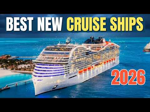 Top 8 New Cruise Ships Coming in 2026! Which is BEST?