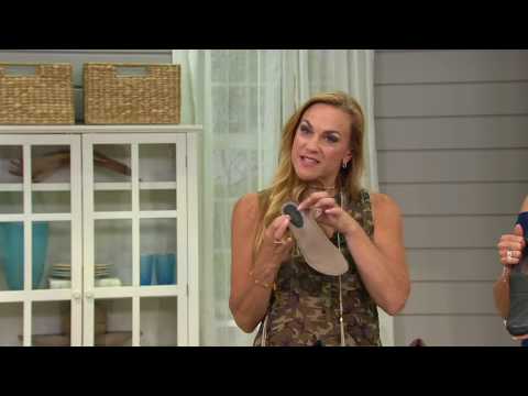 Earth Leather Slip-on Shoes with Side Zip - Anise on QVC