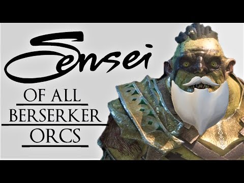 Shadow of War: Middle Earth™ Unique Orc Encounter & Quotes #225 THE BERSERKER MASTER URUK