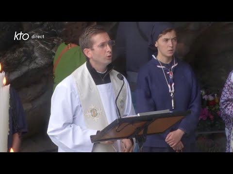 Chapelet du 24 octobre 2023 à Lourdes