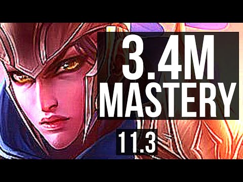 QUINN vs VIEGO (MID) (DEFEAT) | 3.4M mastery, 8 solo kills, 500+ games | EUW Diamond | v11.3