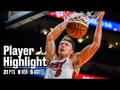 Pelle Larsson CAREER-HIGH 21 PTS 3-4 3PTM 👌 HEAT vs. Hawks | HEAT Highlights | December 26, 2025