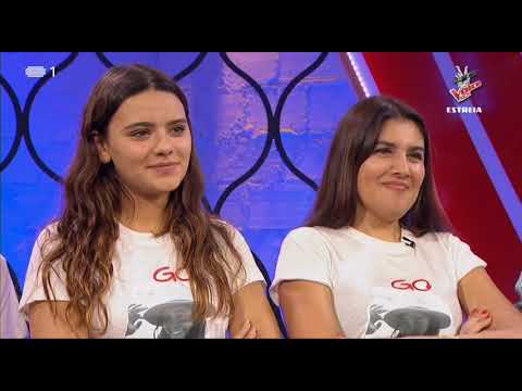 Bárbara Tinoco e Maria Pedro - Carta de Guerra no The Voice Portugal (RTP1-9.4.23)