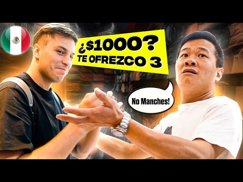 Mexicano Regatea En Chino Perfecto En Mercado De Piratería Pero...