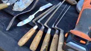 Tuck Pointing Brick Repointing Tools Trade Tricks Trowels Grinders
