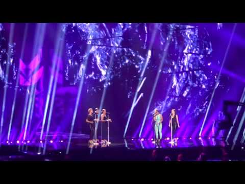 ESCKAZ in Stockholm: Sandhja (Finland) - Sing It Away (Dress rehearsal)