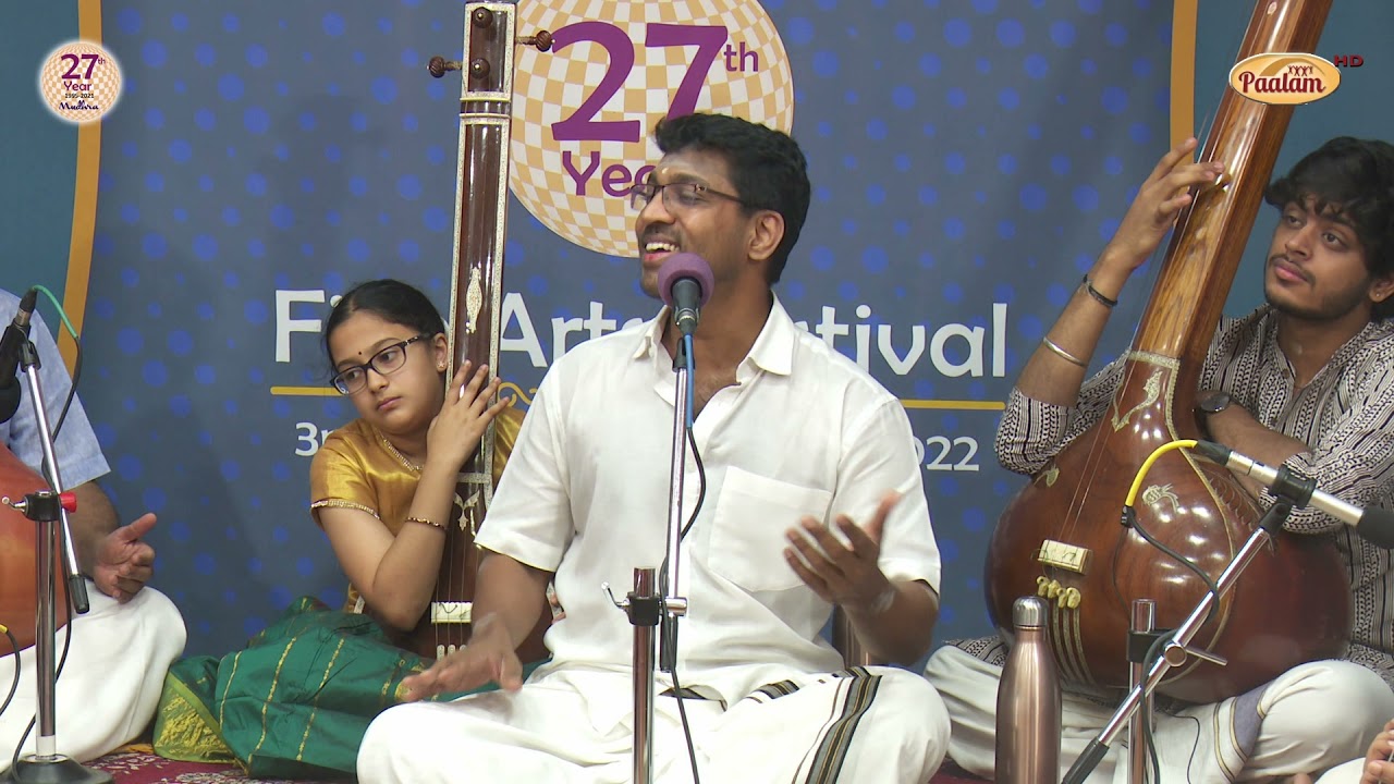 Palghat Dr.Ramprasad (Vocal) – Mudhra’s 27th Fine Arts Festival