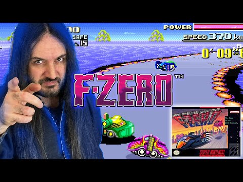 F Zero Knight League SNES [1991] Nostalgia Retro Gaming