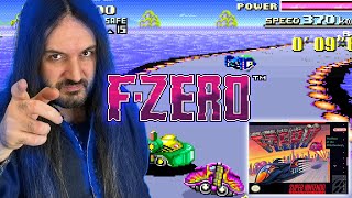 F Zero Knight League SNES [1991] Nostalgia Retro Gaming