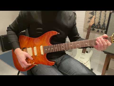 Suhr V60LP vs.  EMG SA (Neck)
