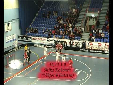 Highlights i Superligamatchen mellan Storvreta- Järfälla IBK 2009-10-01