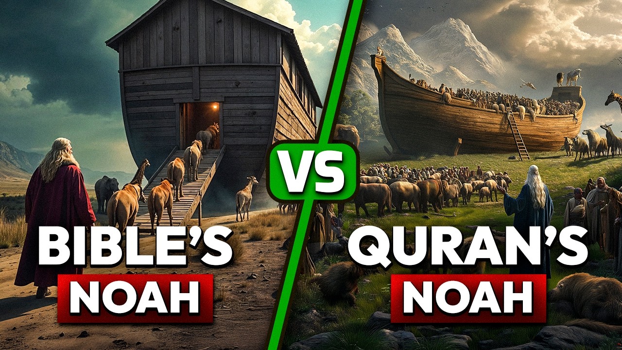 Noah’s Ark: Quran vs. Bible - Shocking Differences in Stories of Islam & Christianity