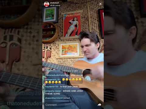 Drake Bell sings the ICarly theme song