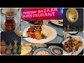Turkish bazaar Banani food review|Turkish kebab|Cheesy Kunafeh