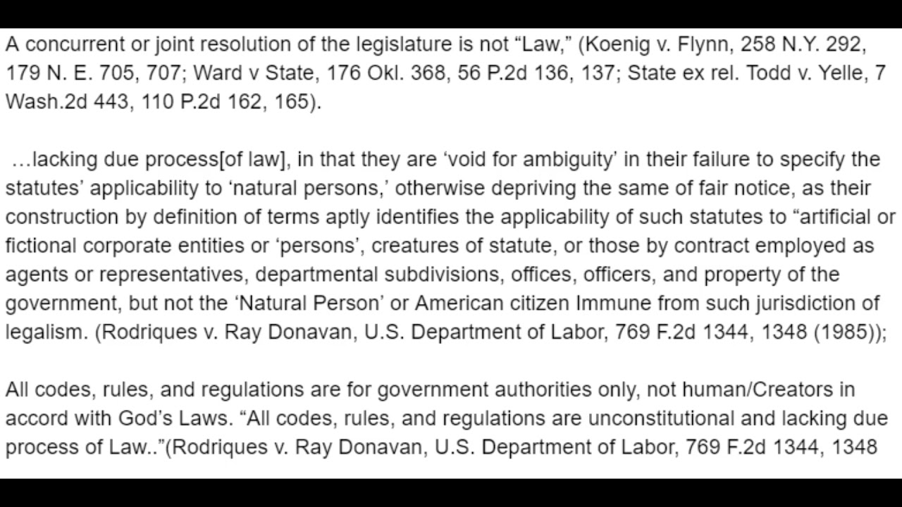 Are codes considered laws? Tipseri