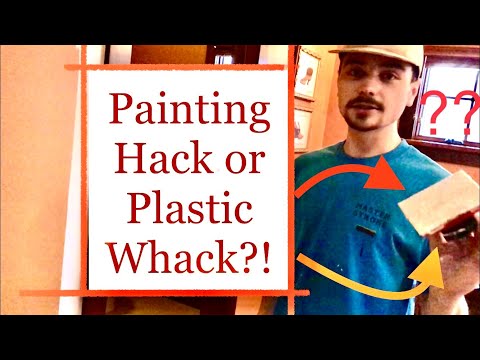 How to paint a straight line BEGINNERS! Shur Line paint edging tool honest review.