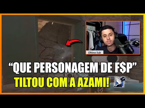 RAZAH TILTANDO COM A AZAMI! ESSE PERSONAGEM TA MUITO OP - R6 CLIPS