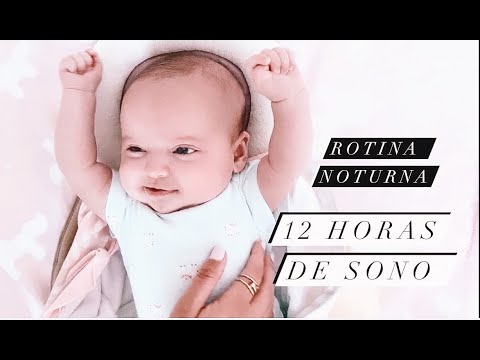 Our Nighttime Routine - How to Get Your Baby 12 Hours of Sleep! (Practical Part)