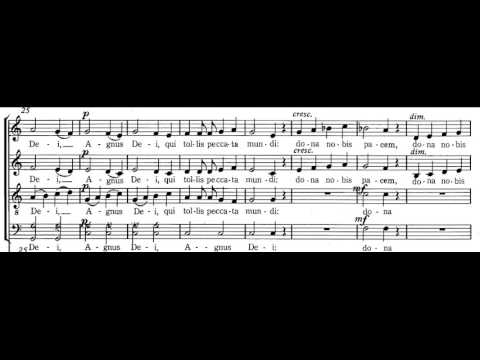 Gounod - Messe breve No. 7 aux chapelles - Agnus Dei - Altstimme