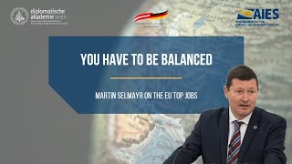 You Have to Be Balanced - Martin Selmayr on the EU "Top Jobs" (2/3)