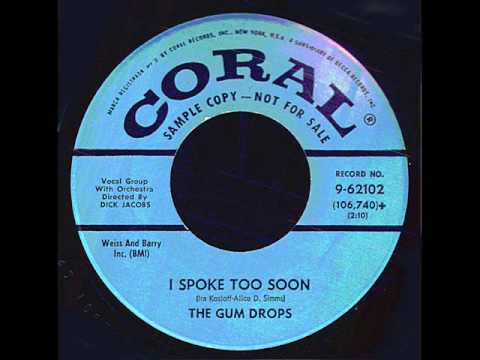 WHITE popish DOO WOP GROUP - The Gum Drops