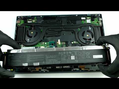🛠️ ASUS ZenBook Pro Duo 15 OLED UX582 - disassembly and upgrade options