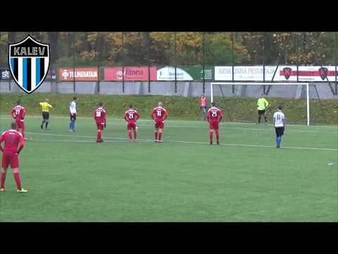 Esiliiga XXXIII voor: JK Tallinna Kalev 2:0 Tartu FC Santos