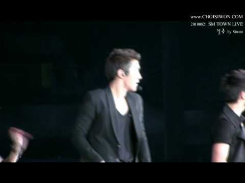 100821 SMTOWN LIVE - A Man In Love (Siwon ver)