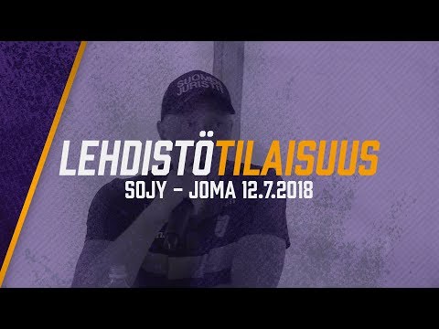 Lehdistötilaisuus: SoJy - JoMa 12.7.2018