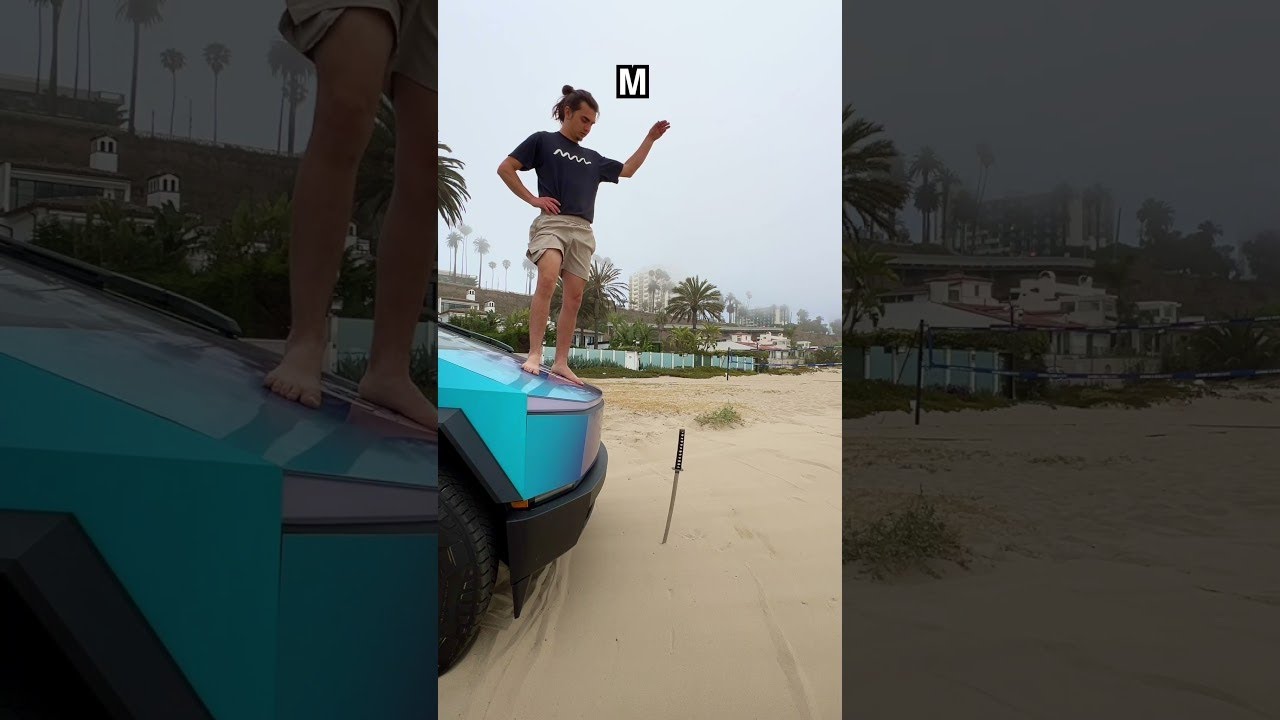 Testing Our Swords In The Sand