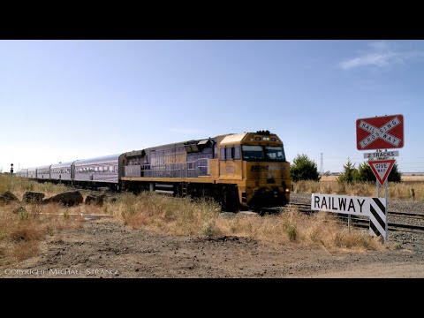 9321 Leads 5AM8 "The Overland" JBRE Passenger Train (23/12/2021) - PoathTV Railways