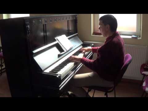 Gozo Real - Pianista Bujor Florin Lucian tocando o Piano Albin Schneider Liegnitz