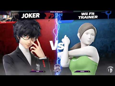 Rumi (Joker) vs. Signas (Wii Fit Trainer) - WGA Colosseum 29 - Losers Finals