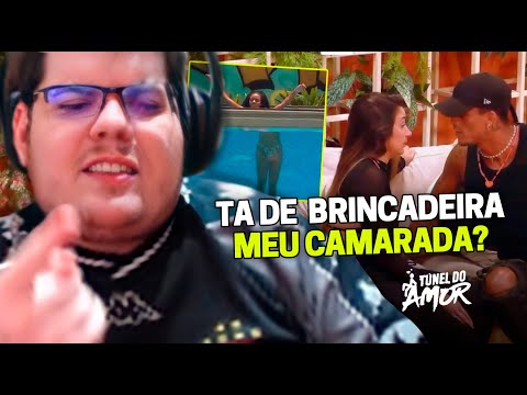 CASIMIRO REAGE: TÚNEL DO AMOR T2EP10 - MUITA TRETA E ELIMINAÇÃO (pt 1) | Cortes do Casimito